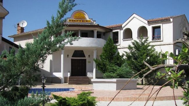 Hotel Vergina Skopje Bagian luar foto
